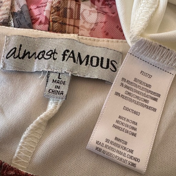 Dress Artsy Cyber Grunge Goth Indie Sleaze 90s Sz L Mesh Stretch Print Maxi - Picture 10 of 12